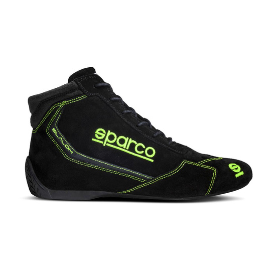Buty Sparco Slalom MY22 czarne/zielone (FIA)