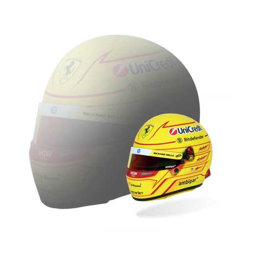 Model 1:2 kask Lewis Hamilton Scuderia Ferrari 2025