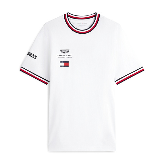 Koszulka t-shirt Team Cadillac F1 2026 biała