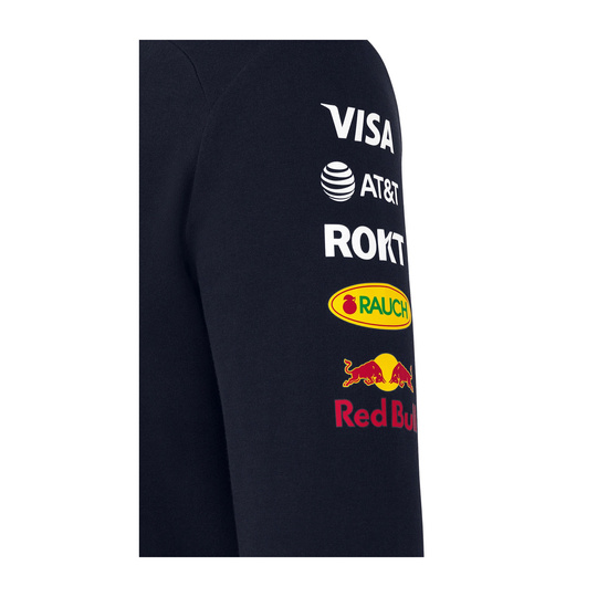 Bluza męska z kapturem Zip Team Red Bull Racing 2025