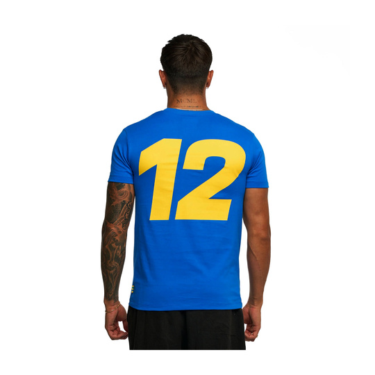 Koszulka t-shirt męska Hashtag niebieska Senna 2025