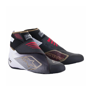 Buty kartingowe Alpinestars TECH 1-KZ V2 czarno-białe