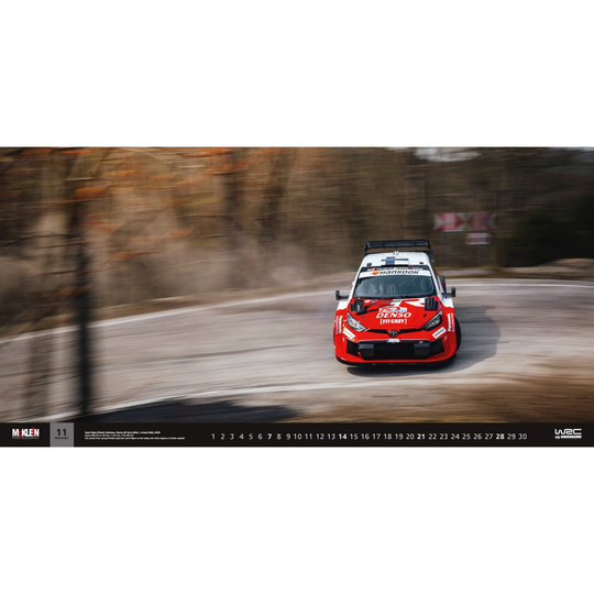 Kalendarz ścienny Rally 2027 - The Wider View McKlein