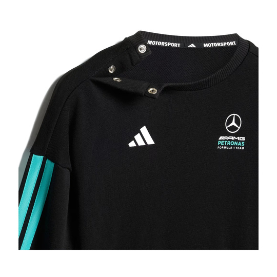 Zestaw niemowlęcy DNA Longsleeve czarny Mercedes AMG F1 2026