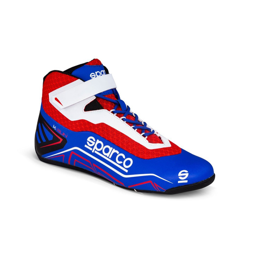Buty kartingowe Sparco K-RUN MY20 niebiesko-czerwone