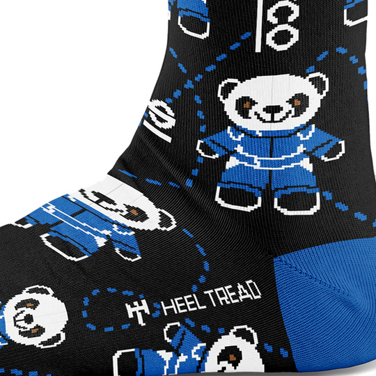 Skarpety długie Sparco Iconic Design Panda