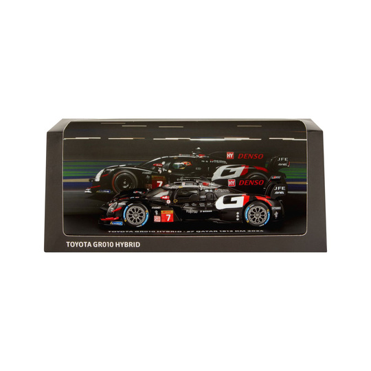 Model samochodu 1:43 WEC GR 010 Hybrid Qatar Toyota Gazoo Racing