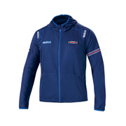 Kurtka przeciwdeszczowa Wilson Martini Racing Sparco granatowa