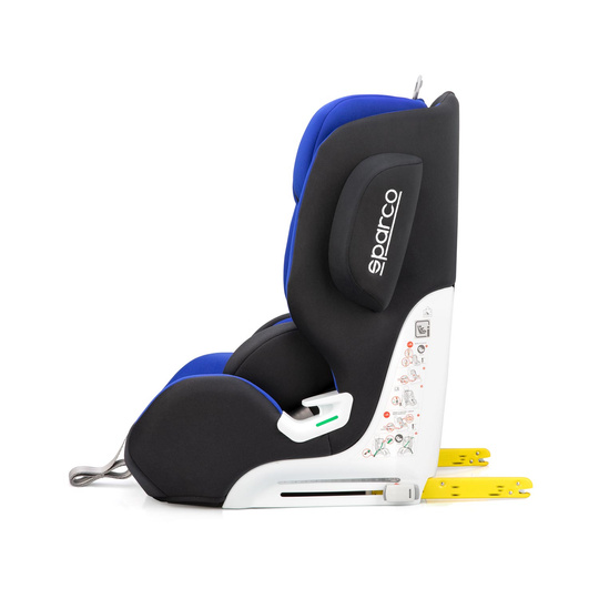Fotelik dziecięcy Sparco SK1000I G123 szary