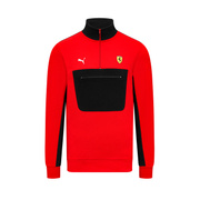 Bluza męska 1/4 Zip Red Ferrari F1 2024