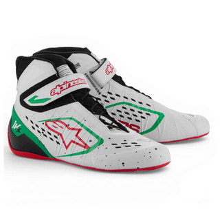 Buty Alpinestars Tech-1 KX V3 biało/zielone biało-zielone (FIA)