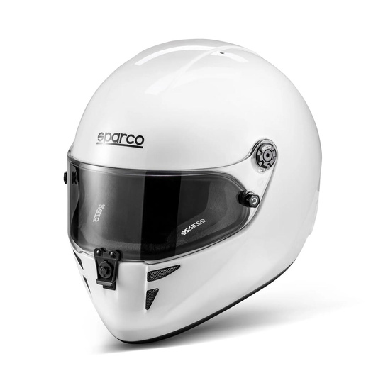 Kask kartingowy Sparco STEALTH KF 8878-2024 biały (FIA)
