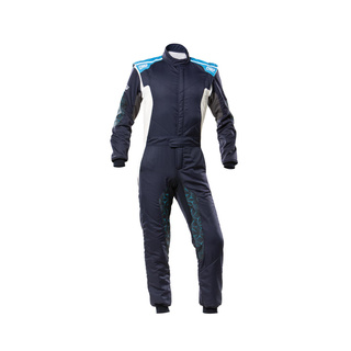 Kombinezon OMP Tecnica Hybrid granatowy (FIA)