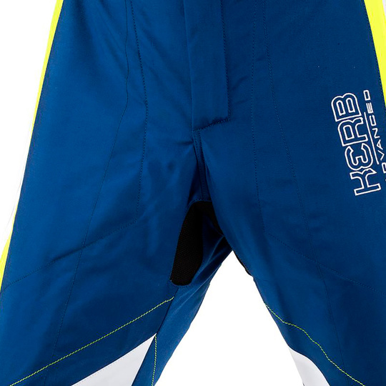 Kombinezon dziecięcy Sparco Kerb niebieski/żółty (FIA)