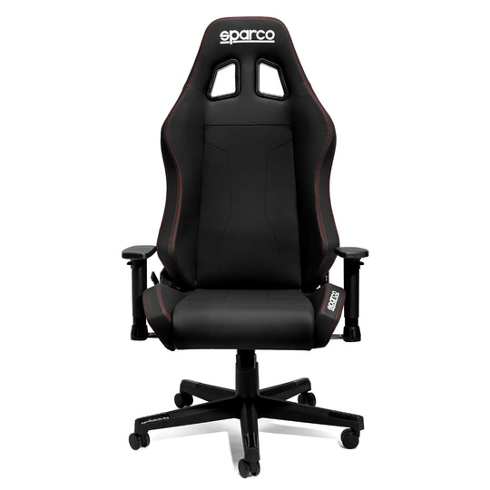 Fotel biurowy Sparco Coach czarno-czerwony