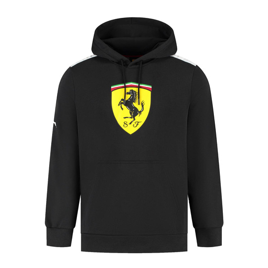 Bluza z kapturem Shield Scuderia Ferrari F1 czarna
