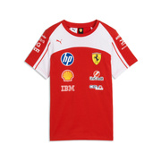 Koszulka t-shirt dziecięca Team Scuderia Ferrari F1 2026