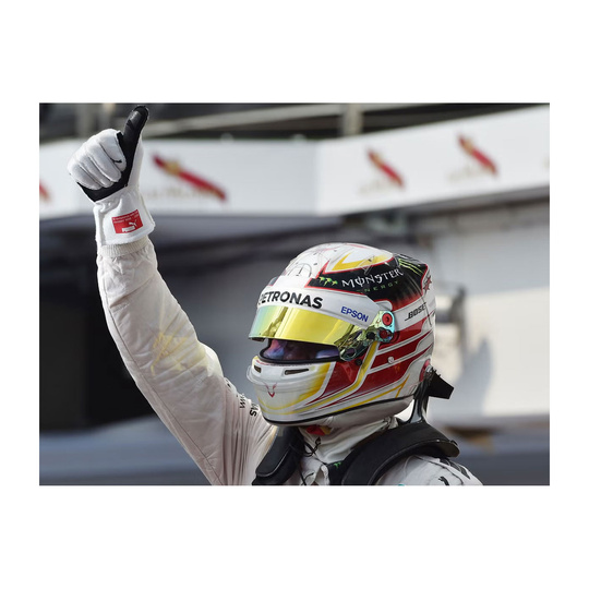 Model 1:5 kask Lewis Hamilton Austin GP Mercedes AMG F1