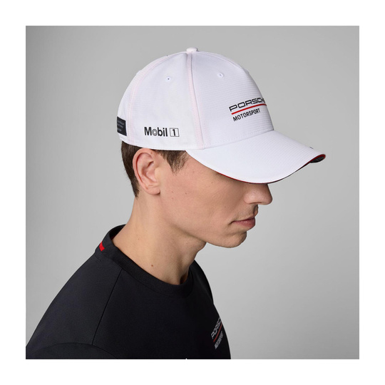 Czapka baseballowa męska Team biała Porsche Motorsport 2026
