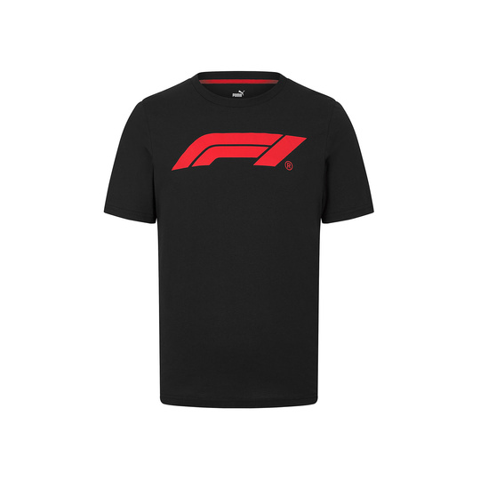 Koszulka t-shirt dziecięca Logo czarna Formula 1 2024