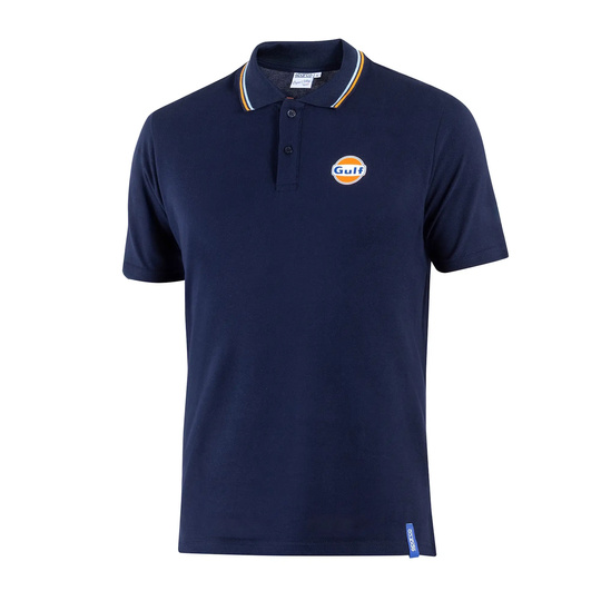 Koszulka polo męska Sparco GULF navy blue