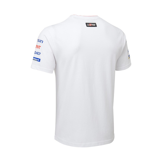 Koszulka męska biała Team Toyota Gazoo Racing WEC 