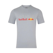 Koszulka t-shirt Front Logo Red Bull Racing F1 szara