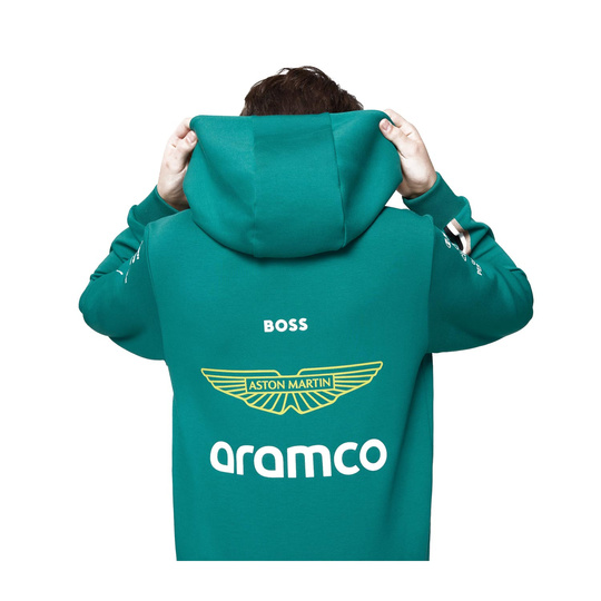 Bluza dziecięca z kapturem Team Aston Martin F1 2025
