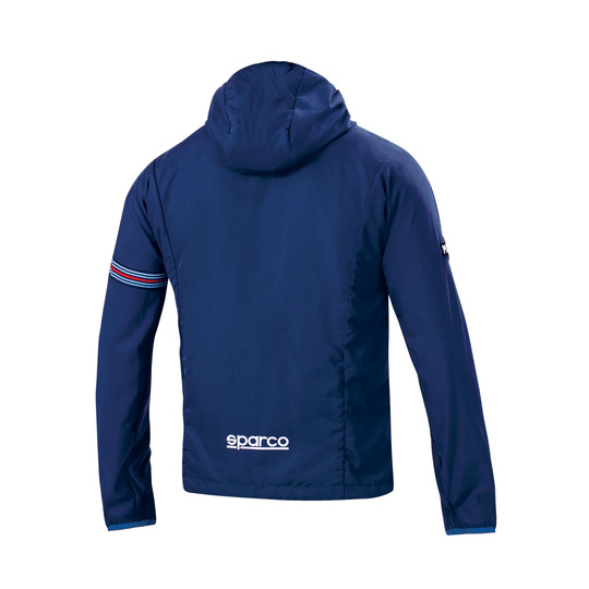 Kurtka przeciwdeszczowa Wilson Martini Racing Sparco granatowa