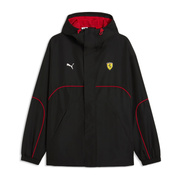 Kurtka przeciwdeszczowa Rain Scuderia Ferrari F1 2026 czarna