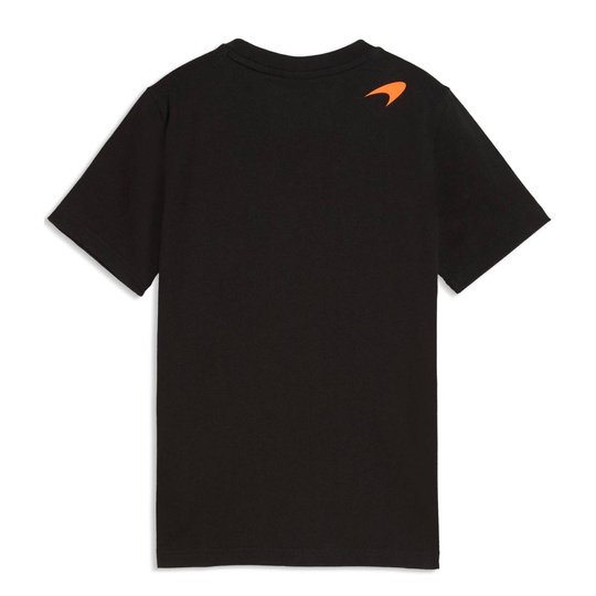 Koszulka t-shirt dziecięca czarna Large Logo McLaren F1 2026