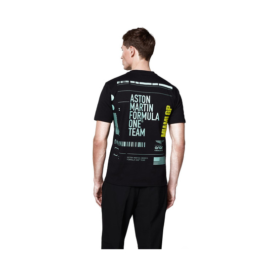 Koszulka t-shirt męska GP Miami Aston Martin F1 2025