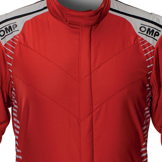 Kombinezon OMP One-S Air czerwony (FIA)