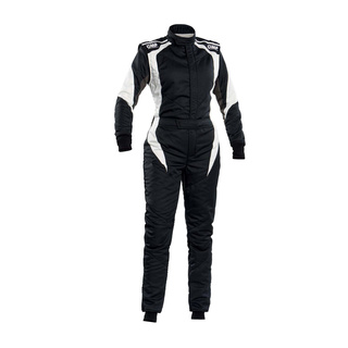 Kombinezon rajdowy OMP FIRST ELLE MY20 czarny (homologacja FIA)