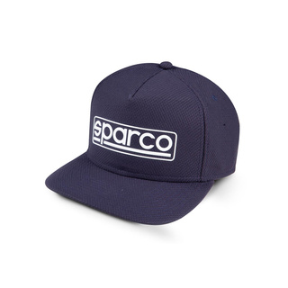 Czapka męska baseballowa Sparco STRETCH granatowa