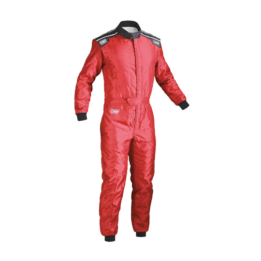 Kombinezon OMP KS-4 czerwony (homologacja CIK FIA)