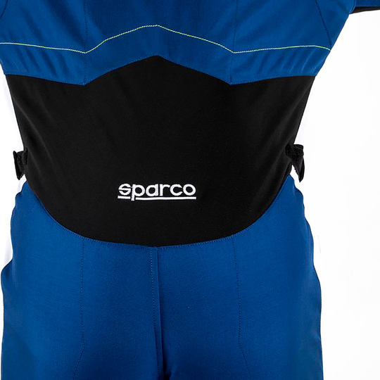 Kombinezon Sparco Kerb niebieski/żółty (FIA)