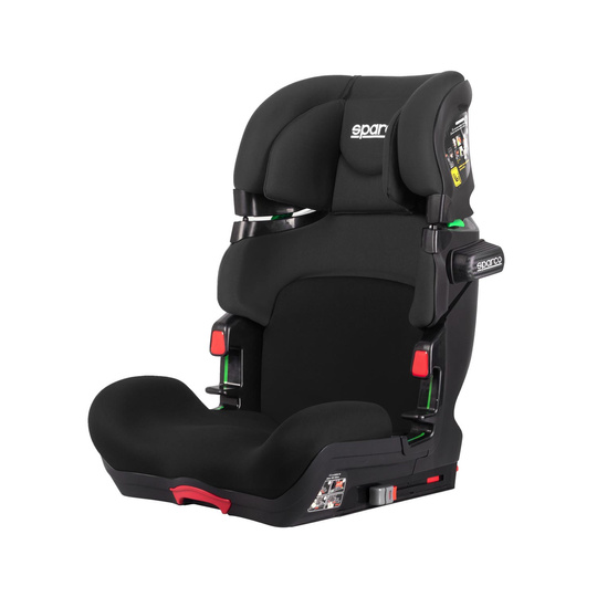 Fotelik dziecięcy Sparco SK800i czarno-szary (15-36 kg)