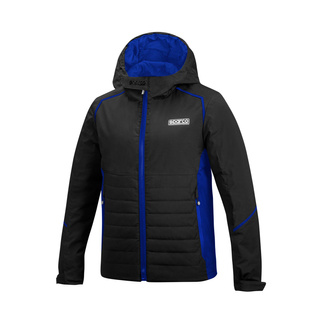 Kurtka Winter MY22 Sparco czarna/niebieska