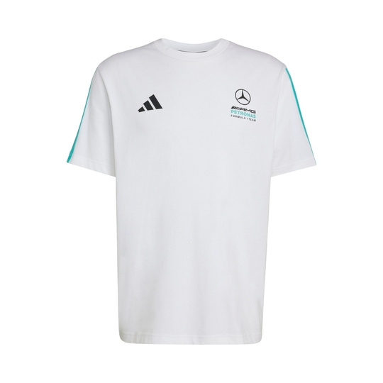 Koszulka t-shirt DNA Logo Mercedes AMG F1 2026 biała