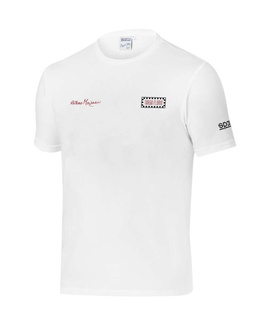 Koszulka t-shirt Targa Florio Merzario #AM1 Sparco biała