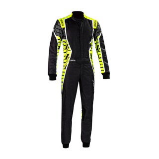 Kombinezon kartingowy dziecięcy Sparco X-LIGHT K MY22 czarno-żółty (CIK-FIA)