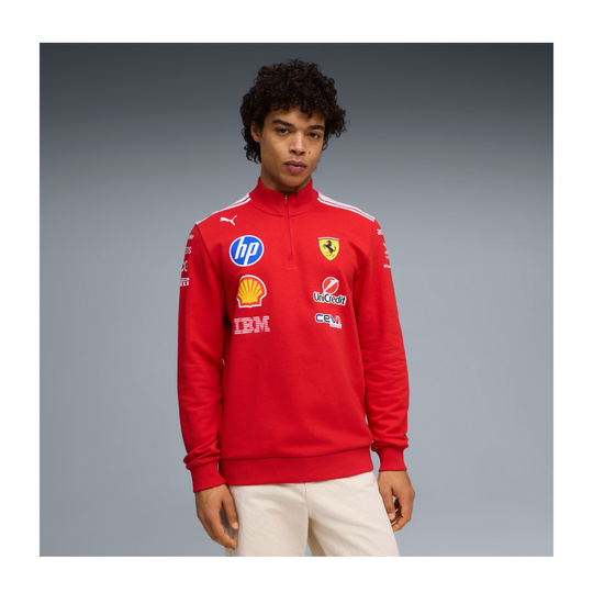 Bluza T7 Half Zip Team Scuderia Ferrari F1 2026