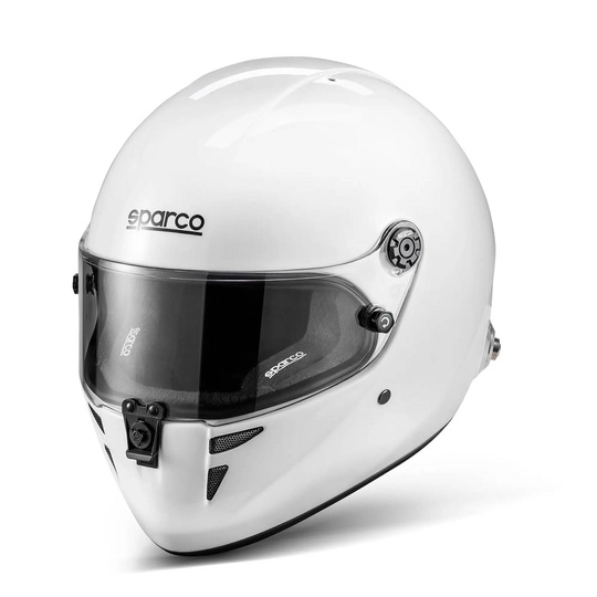 Kask zamknięty Sparco STEALTH RF biały (FIA)