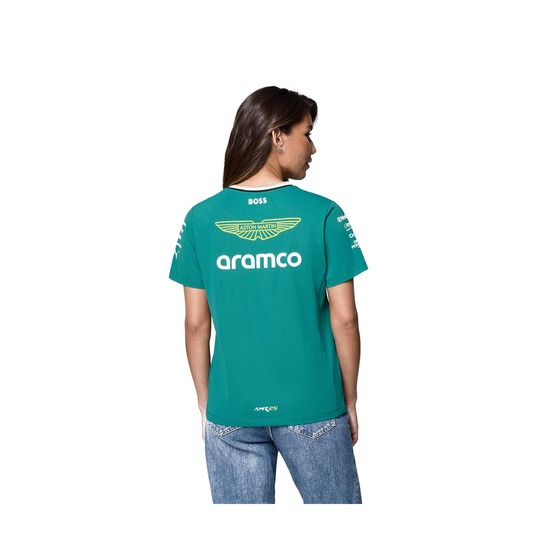 Koszulka t-shirt damska Team Aston Martin F1 2025