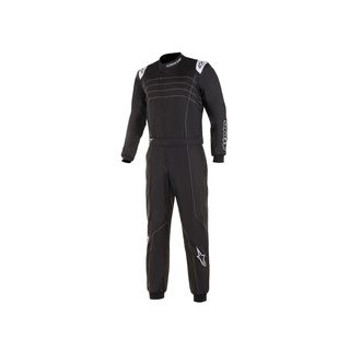 Kombinezon Alpinestars KMX-9 V3 czarny/biały (FIA)