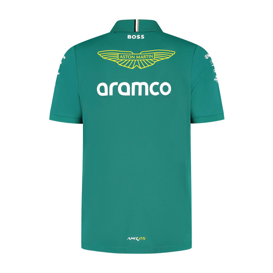 Koszulka polo męska Team Aston Martin F1 2025