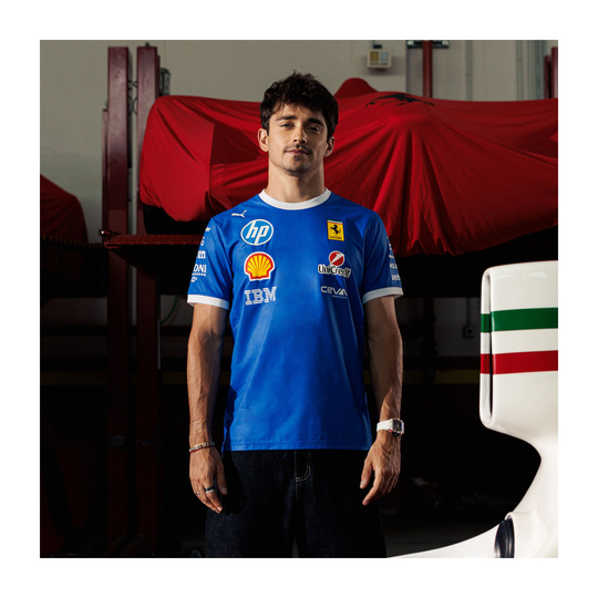 Koszulka T-shirt męska Monza GP Scuderia Ferrari F1 2025