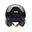 Kask otwarty Stilo Venti TROPHY JET srebrny (FIA-SNELL)