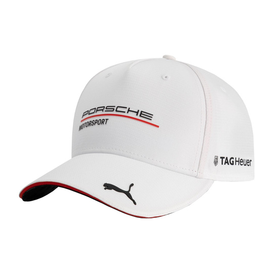 Czapka baseballowa męska Team biała Porsche Motorsport 2026